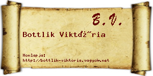 Bottlik Viktória névjegykártya